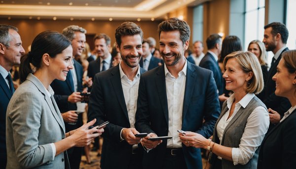 Stratégies de réseautage efficaces pour se démarquer lors d'événements professionnels